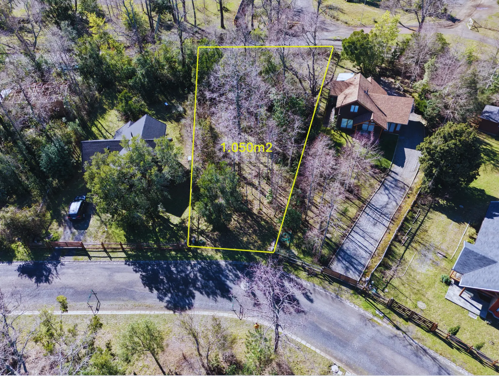 Terreno en Venta Brisas de Quelhue 1.050 m² a 7 min de Pucón